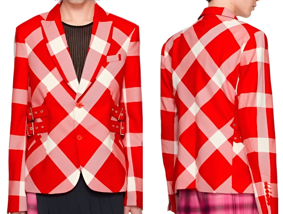 Alan Cumming The Traitors S03 Plaid Blazer Alan Cumming The Traitors S03 Plaid Blazer